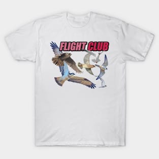 Flight Club - Birds in flight. T-Shirt